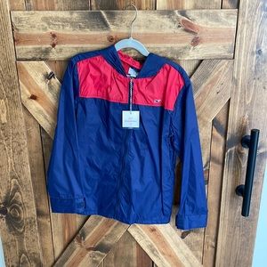 Vineyard vines for target NWT rain resistant jacket size M 8-10 boys